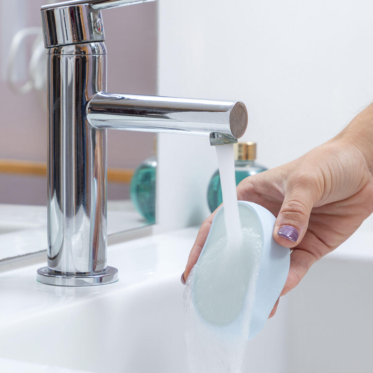 Depiladora Exfoliante por Fricción con Nanocristales