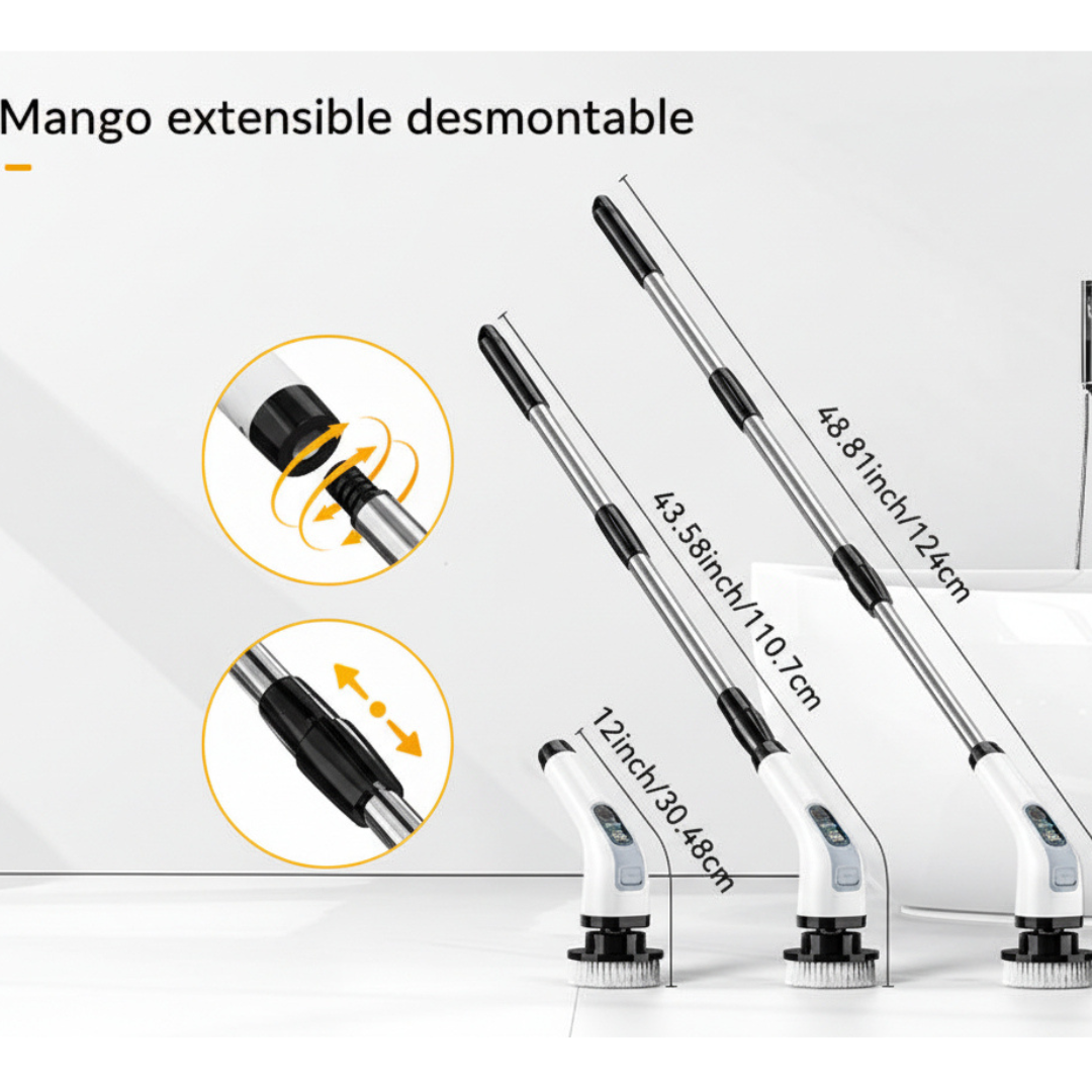 Cepillo de limpieza inalámbrico Powerlink 7 en 1 (7 cabezales) ®️