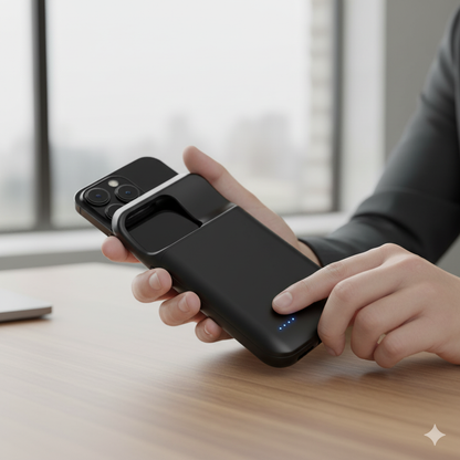 Batería/Carcasa para iPhone POWERCASE®️ (6800/7000 mAh)