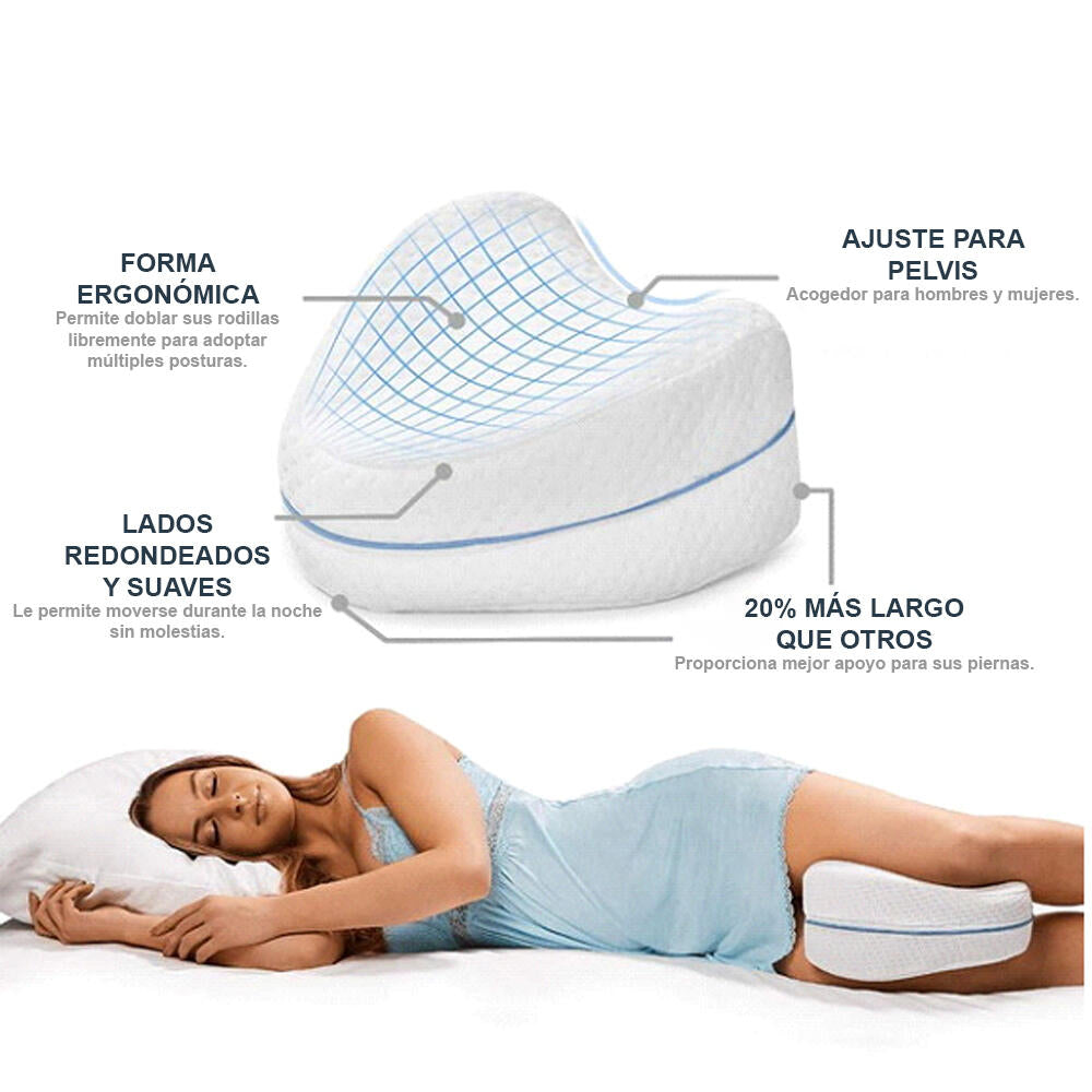 Almohada Ergonómica para piernas